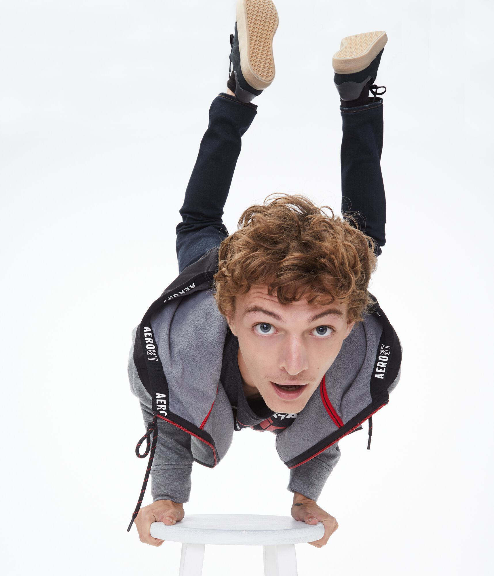 Mixed Media Tech Fleece Full-Zip Hoodie