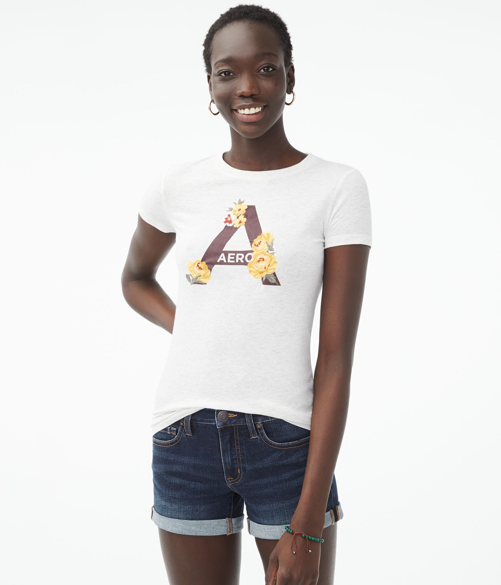 Floral A Graphic Tee