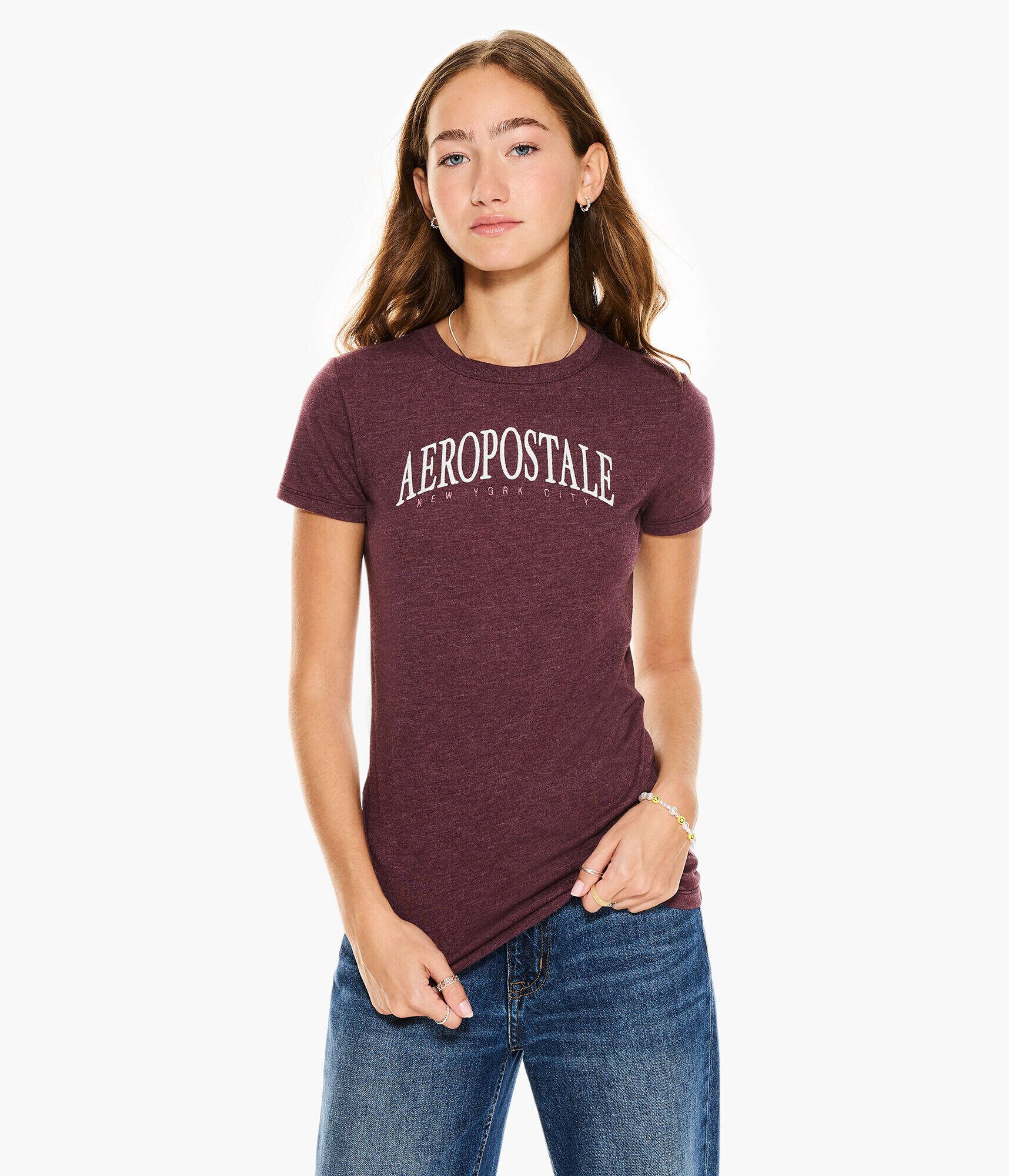 Aeropostale Arch Graphic Tee