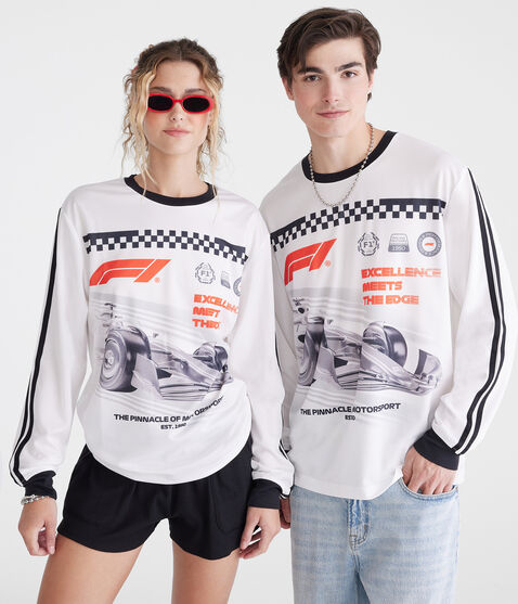 Formula 1® Long Sleeve Mesh Graphic Tee Formula 1® Long Sleeve Mesh Graphic Tee