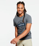 Aero Circle Appliqué Graphic Tee