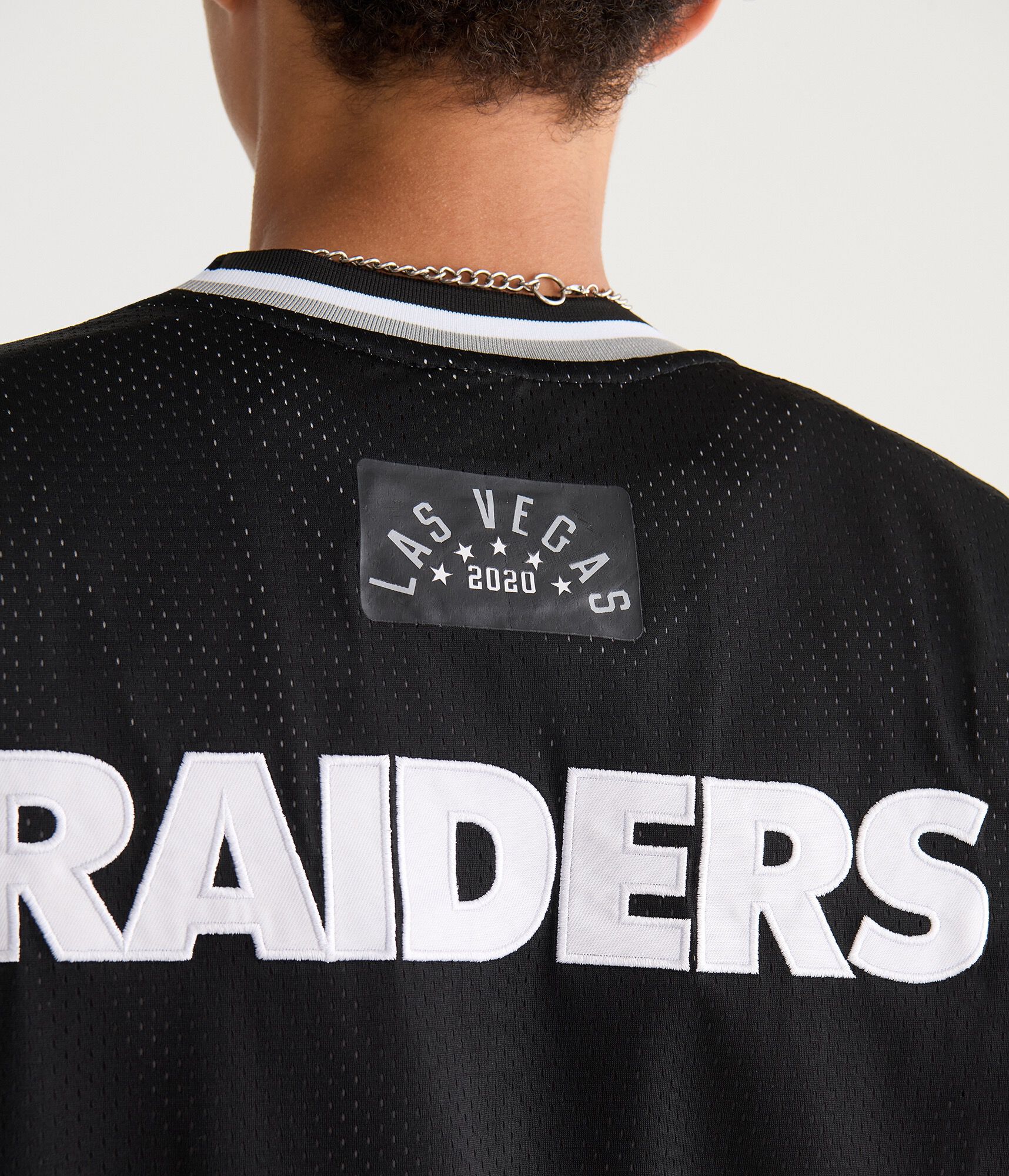 Las Vegas Raiders Football Mesh Top