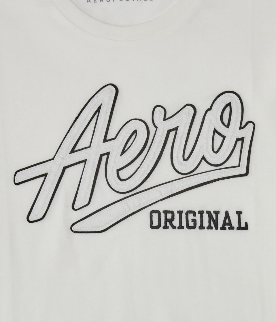 Aeropostale Original Script Appliqué Graphic Tee