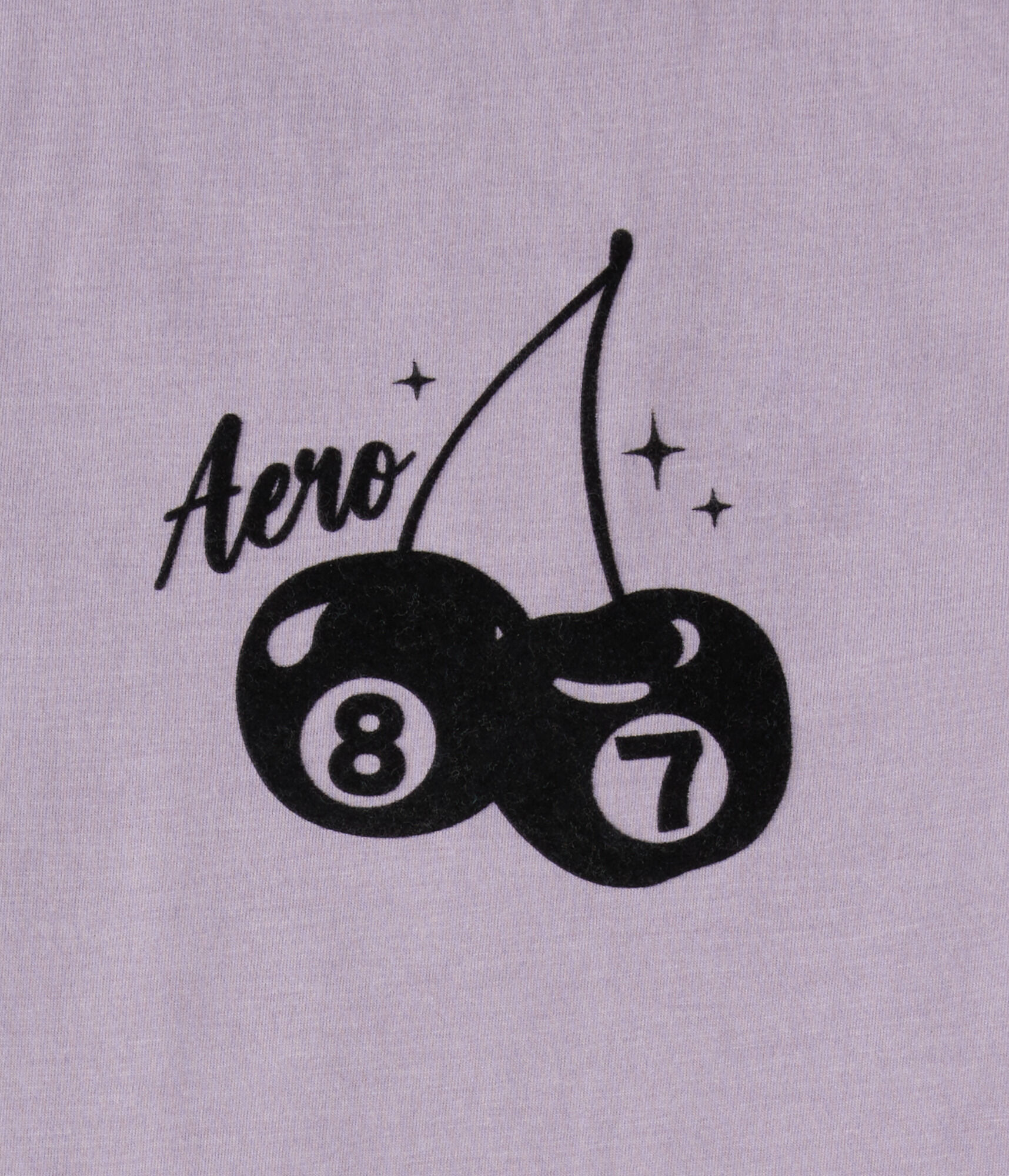 Aero 87 Cherries Flocked Graphic Tee