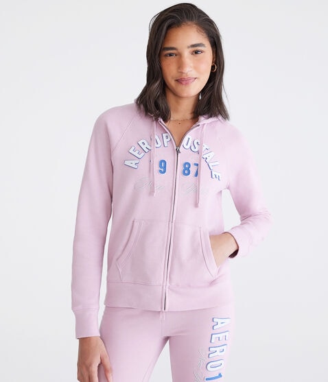 Aeropostale 1987 Full-Zip Hoodie Aeropostale 1987 Full-Zip Hoodie