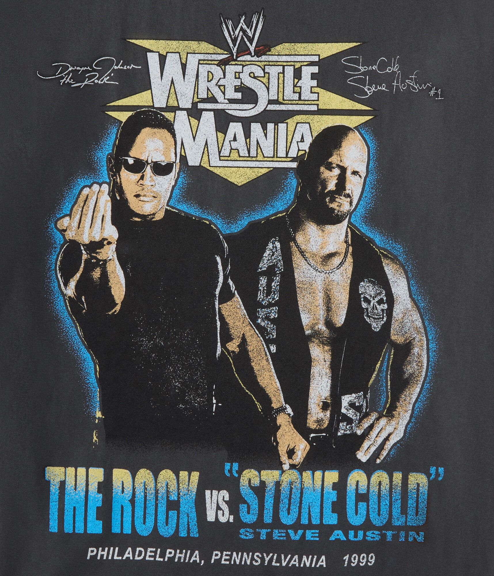 WWE WrestleMania 15 Relaxed Graphic Tee