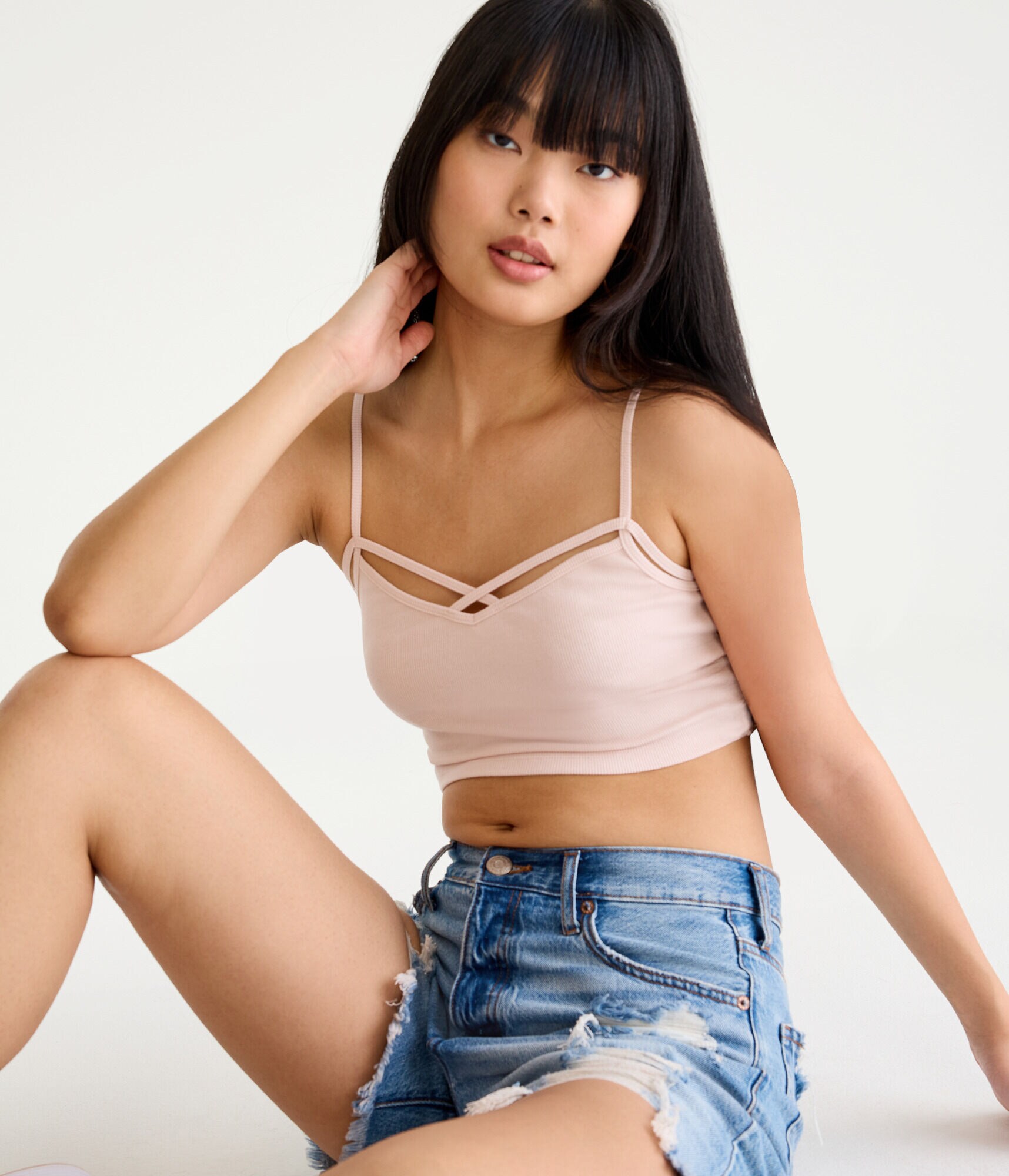 Strappy Cropped Cami