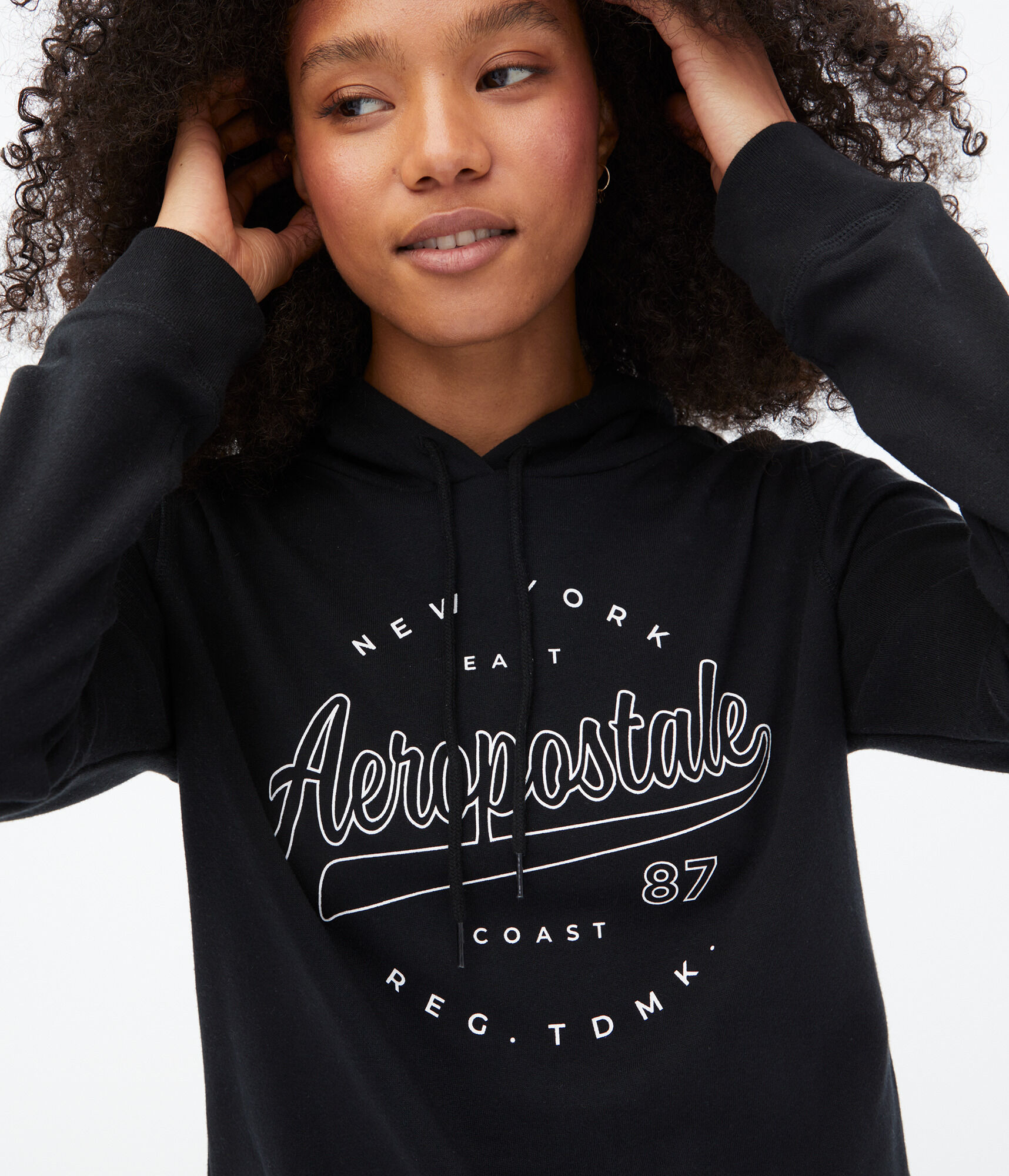 Aeropostale Script Pullover Hoodie