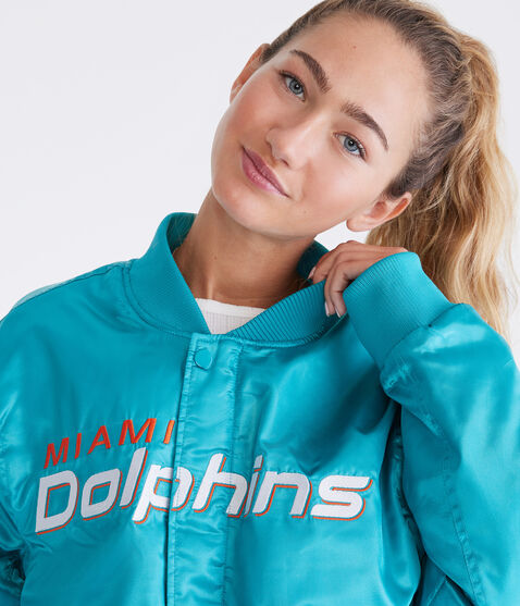 Miami Dolphins Bomber Jacket Miami Dolphins Bomber Jacket