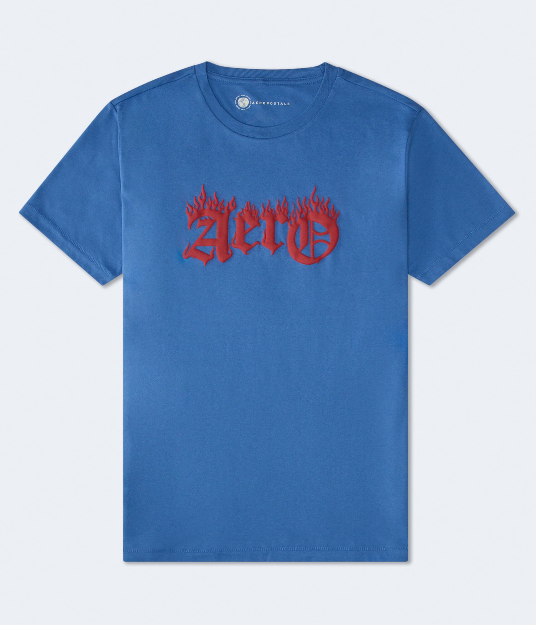 Aero Gothic Fire Logo Graphic Tee