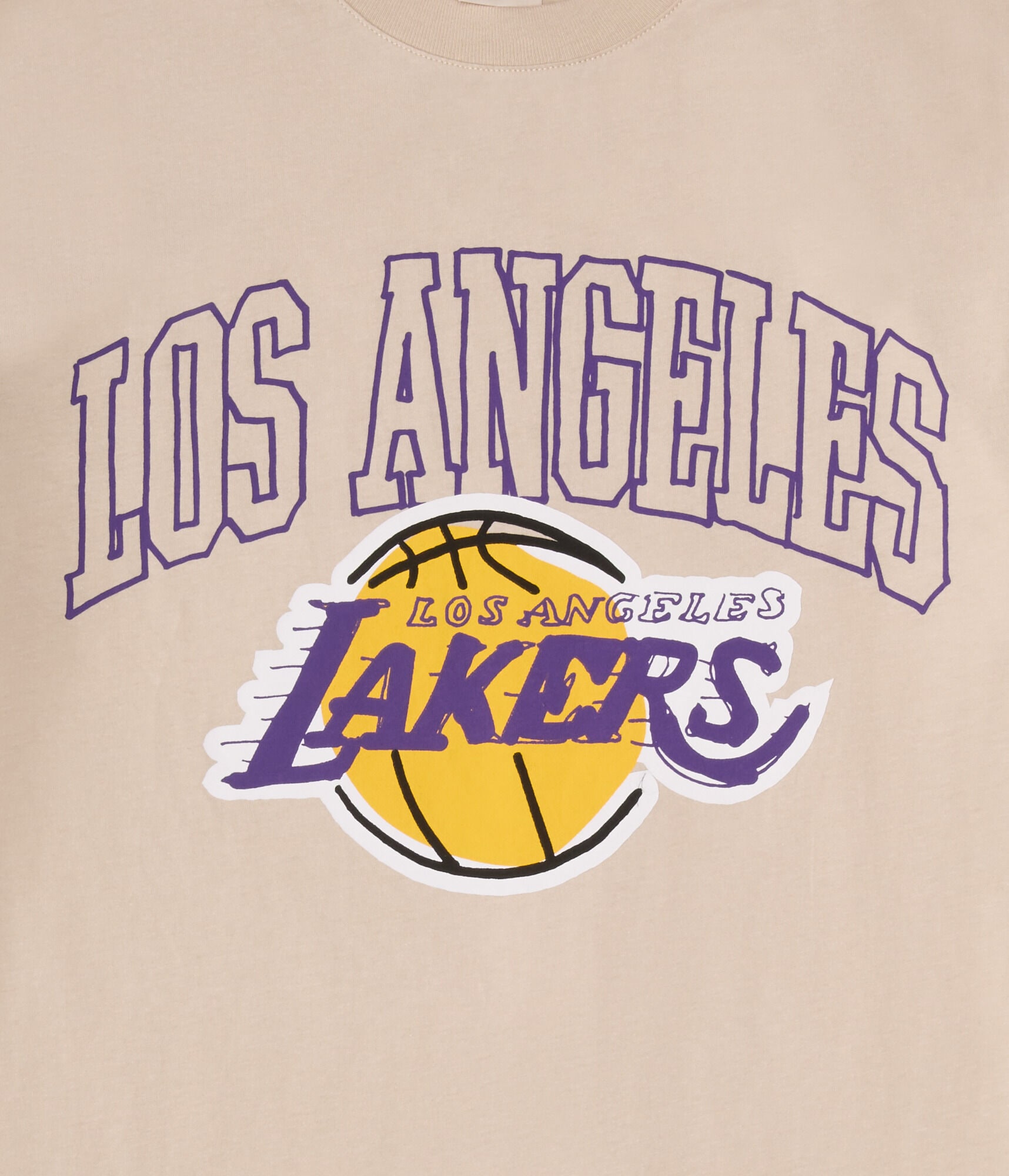Los Angeles Lakers Sketch Relaxed Graphic Tee