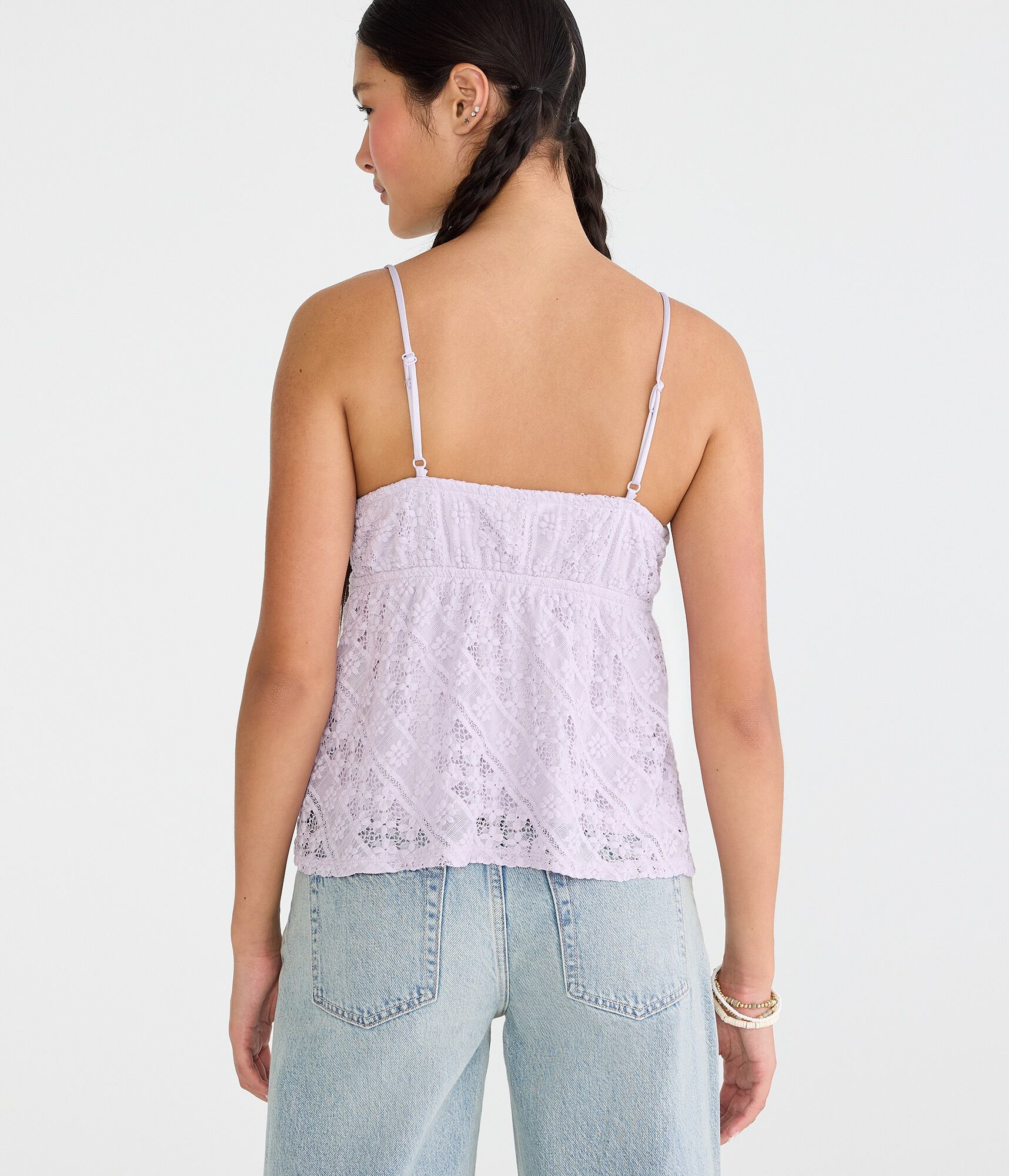 Floral Lace V-Neck Cami