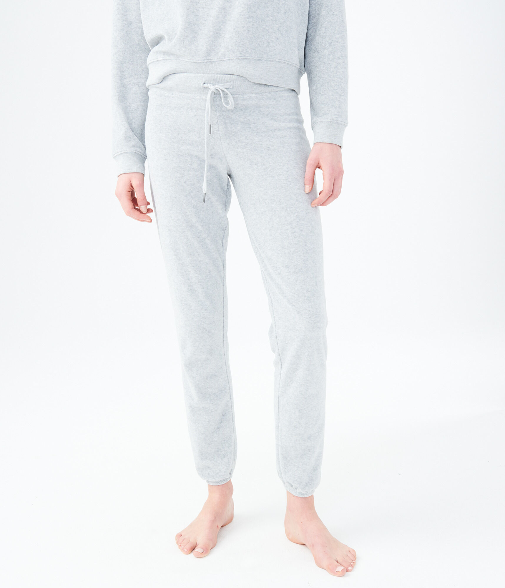 Velour Cinch Sweatpants