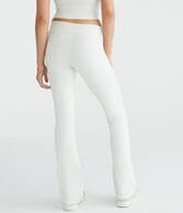 87 Mid-Rise Fold-Over Flare Leg Pants