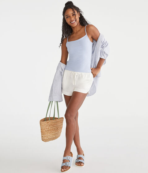 High-Rise Washed Dolphin Shorts High-Rise Washed Dolphin Shorts