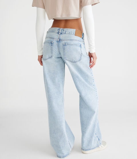 Super Low-Rise Baggy Wide Leg Jean Super Low-Rise Baggy Wide Leg Jean