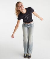 Aero Rhinestone Star Graphic Tee