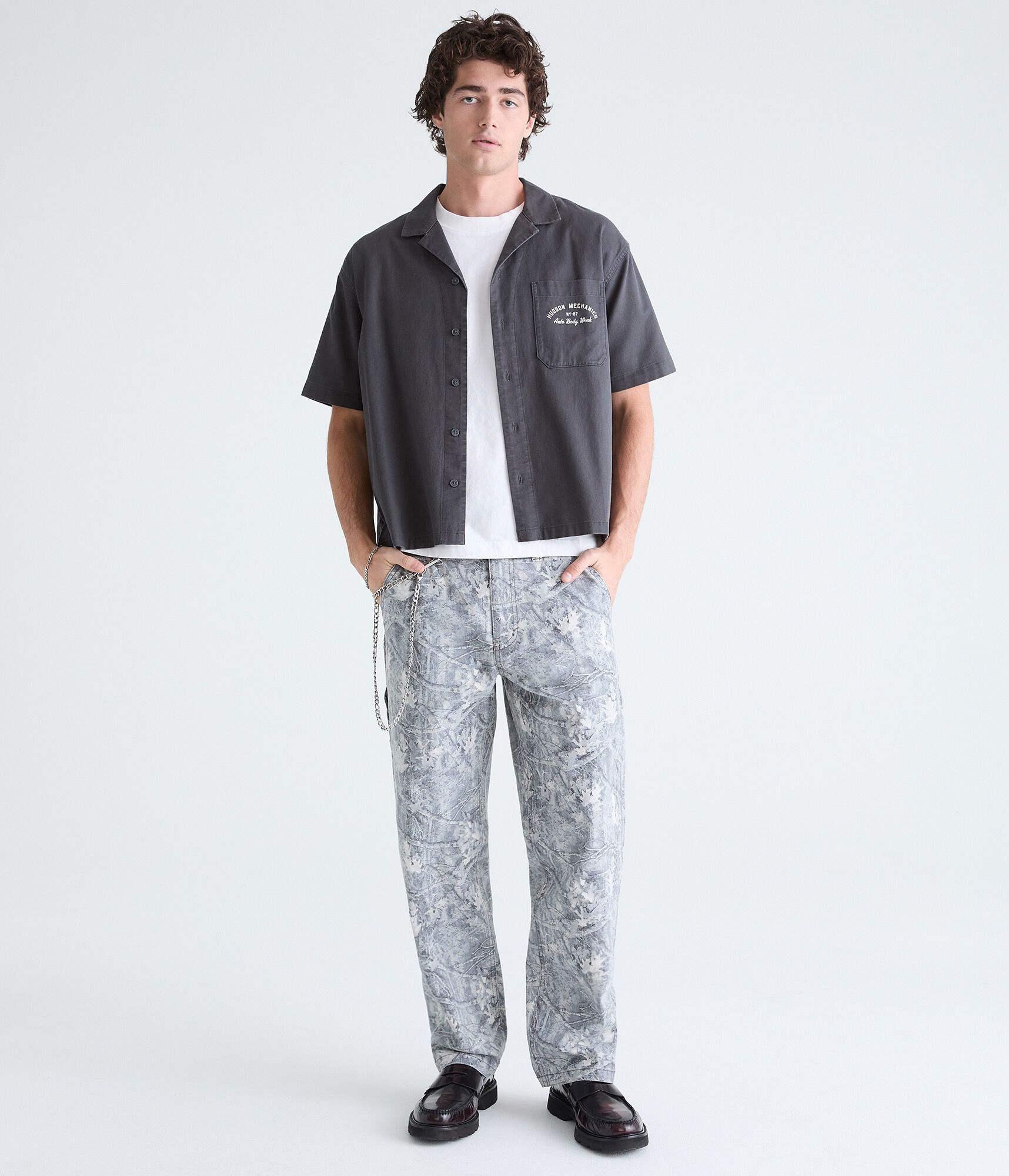 Forest Camo Baggy Carpenter Pants
