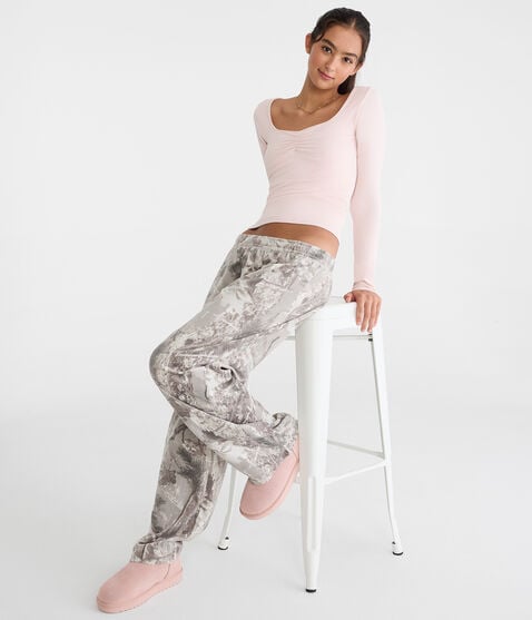 Forest Camo Polyfleece Sleep Pants Forest Camo Polyfleece Sleep Pants