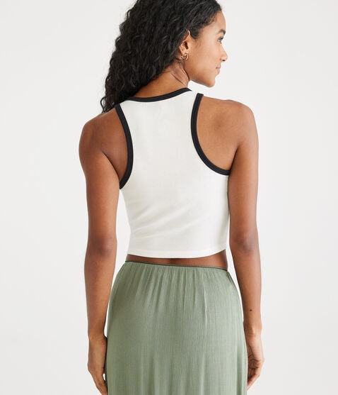 FINAL SALE - AERO | GLOBAL CITIZEN® Root For Change Cropped Tank