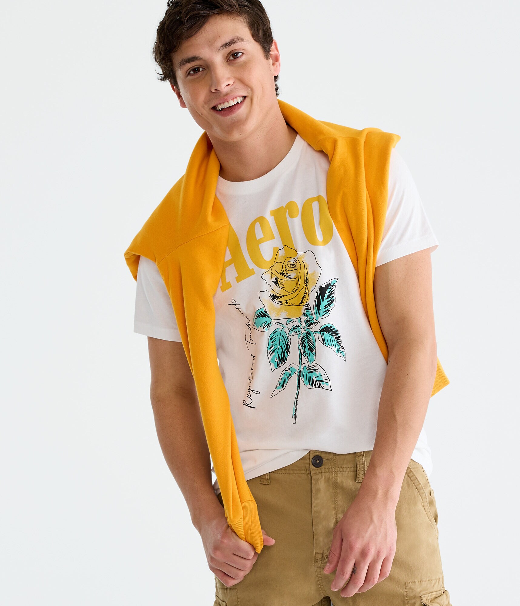 Aero Rose Sketch Graphic Tee