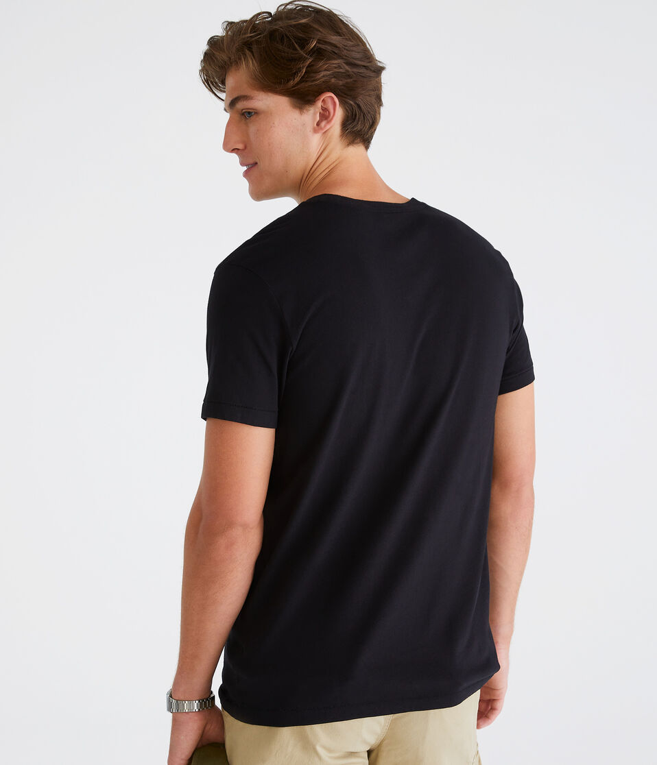 Aero NYC Rose Logo Graphic Tee