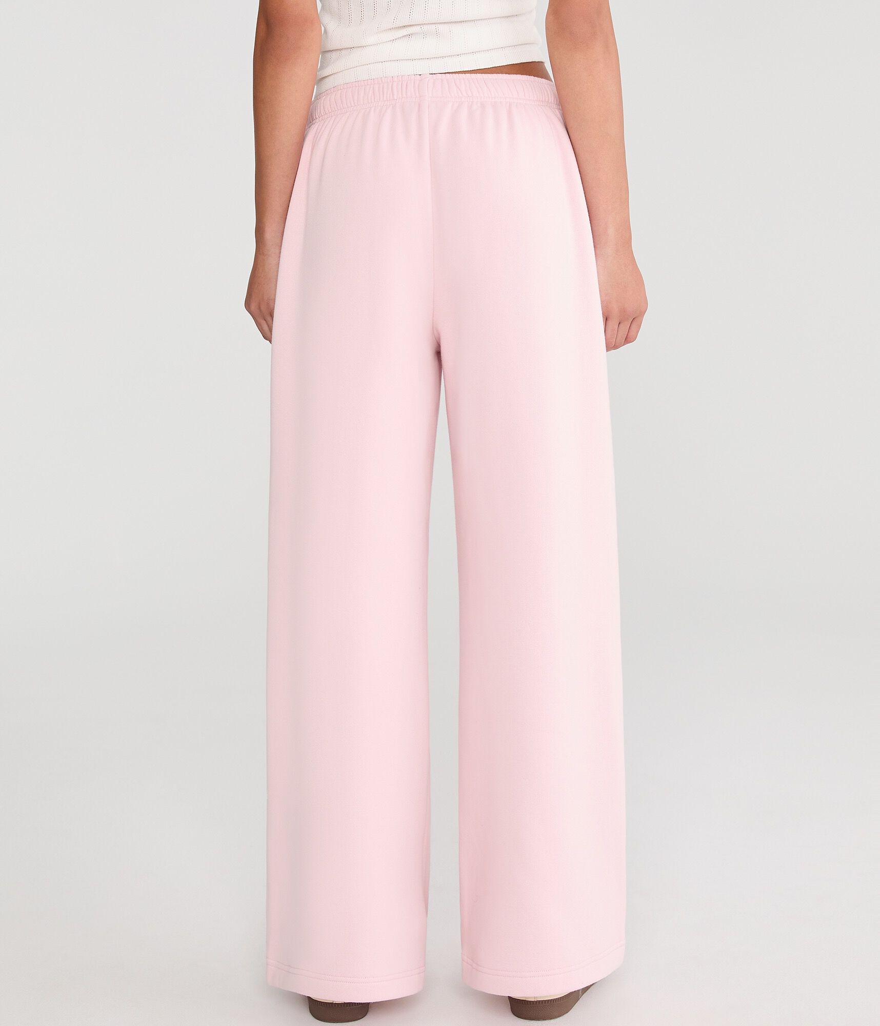 Cloud Soft Stars High-Waisted Wide Leg Sweatpants