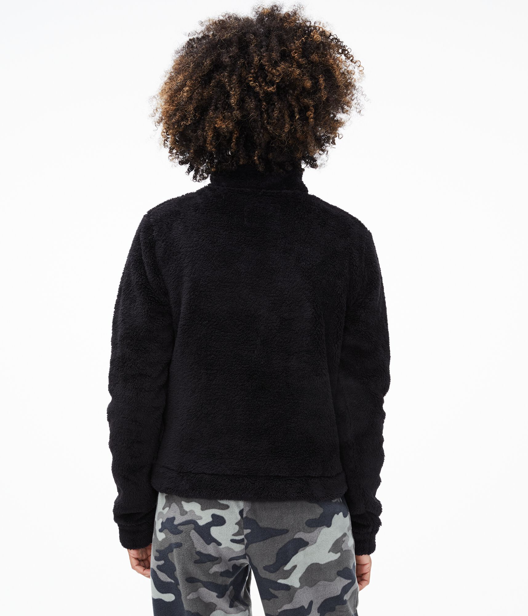 Fleece Quarter-Zip Pullover Jacket