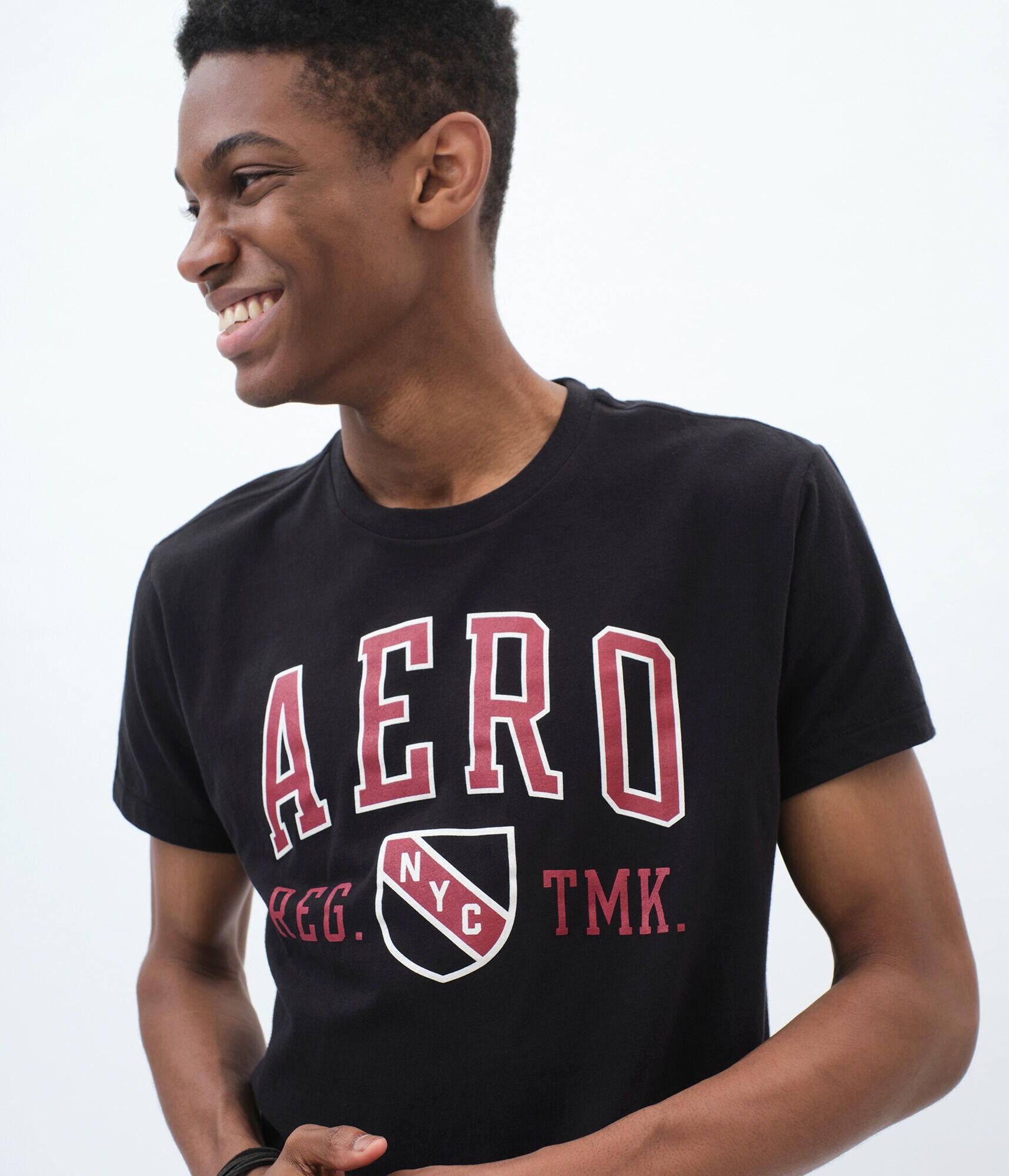 Aero NYC Trademark Logo Graphic Tee
