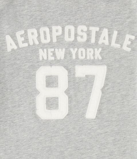 Aeropostale 87 Appliqué Graphic Tee Aeropostale 87 Appliqué Graphic Tee