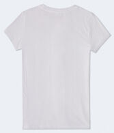 Aeropostale Floral Logo Graphic Tee