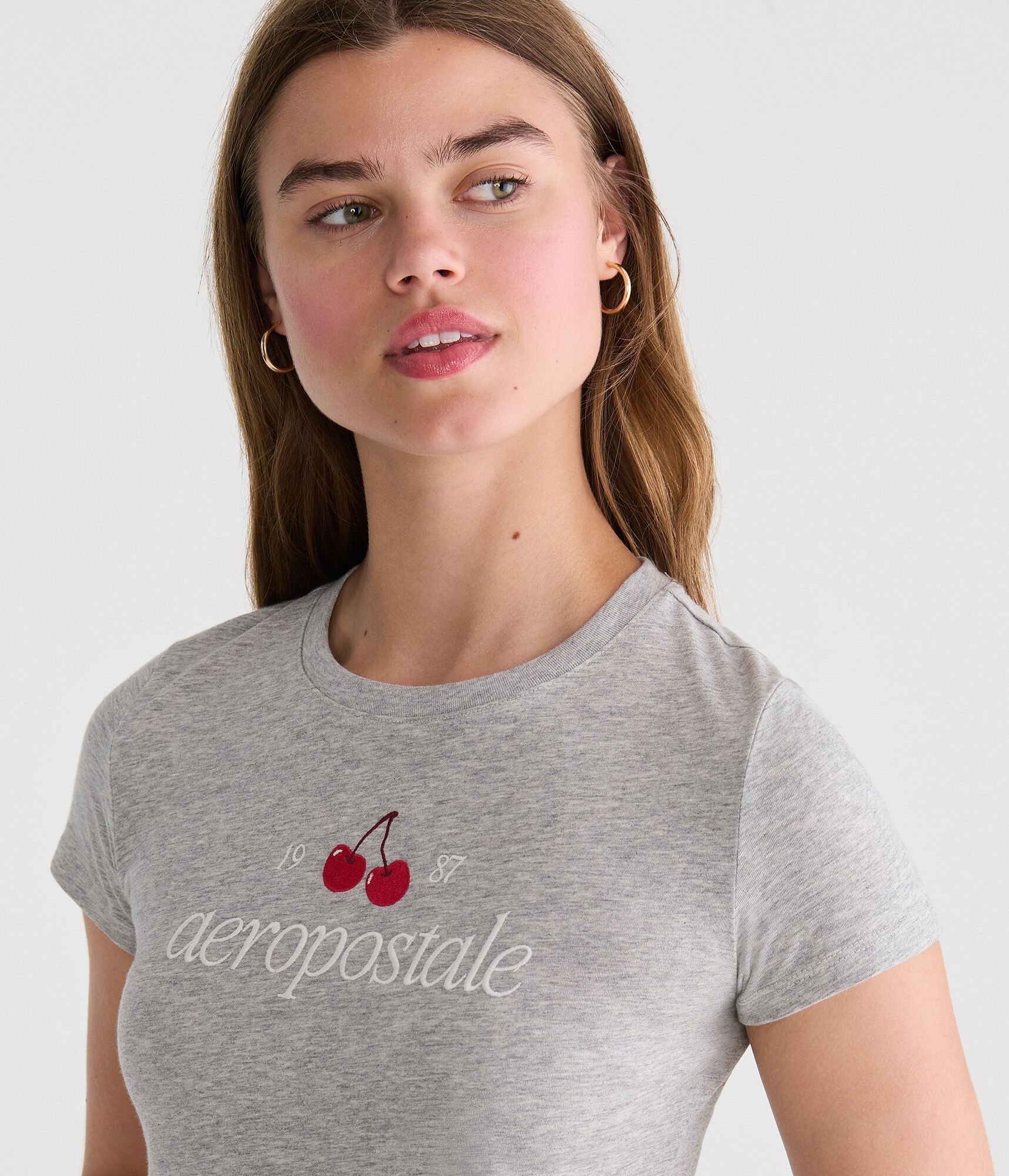 Aeropostale 1987 Cherries Graphic Tee