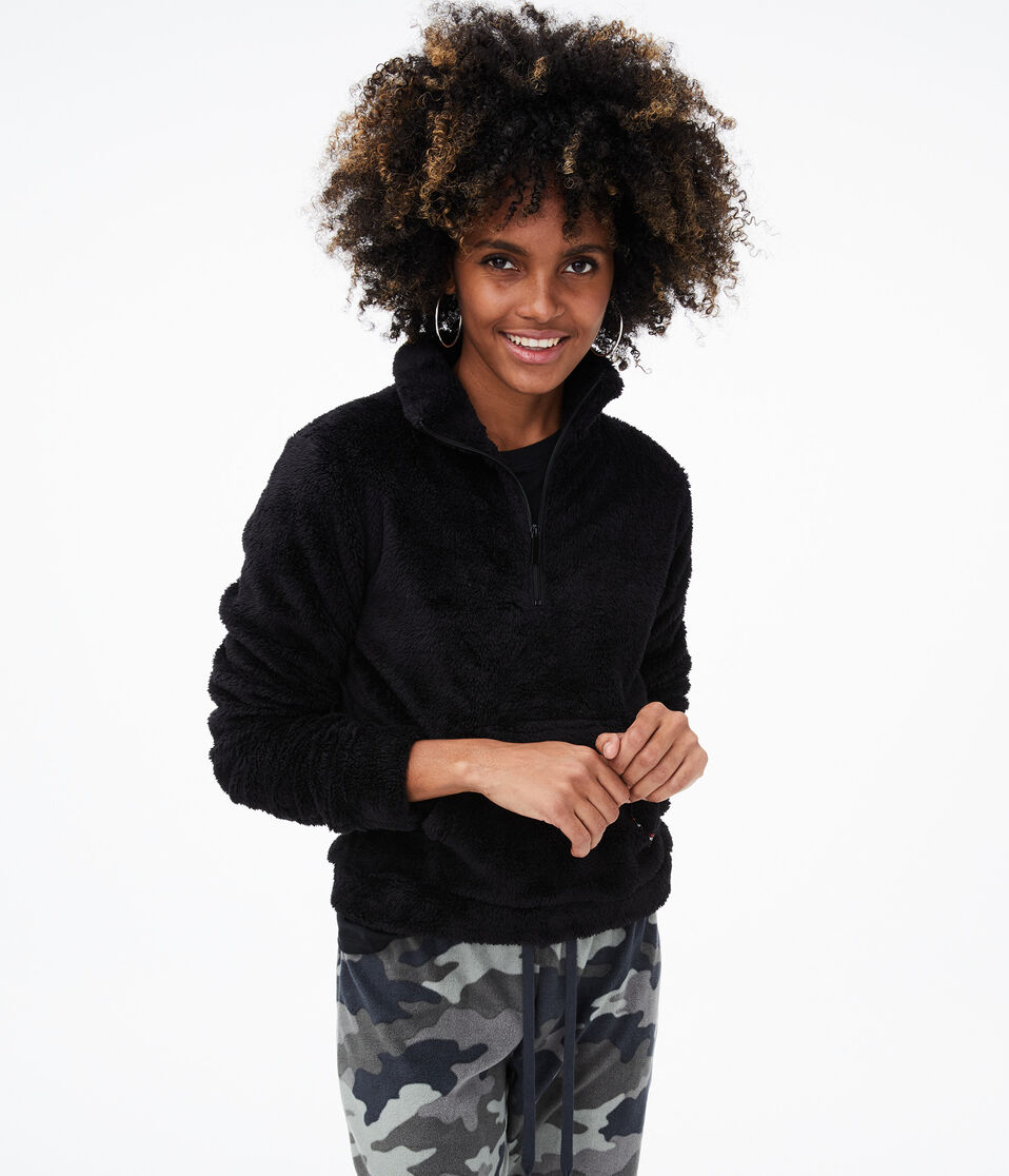 Fleece Quarter-Zip Pullover Jacket