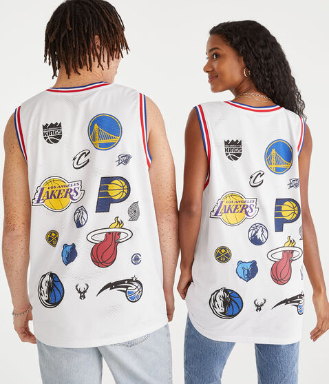NBA Team Logos Mesh Tank NBA Team Logos Mesh Tank