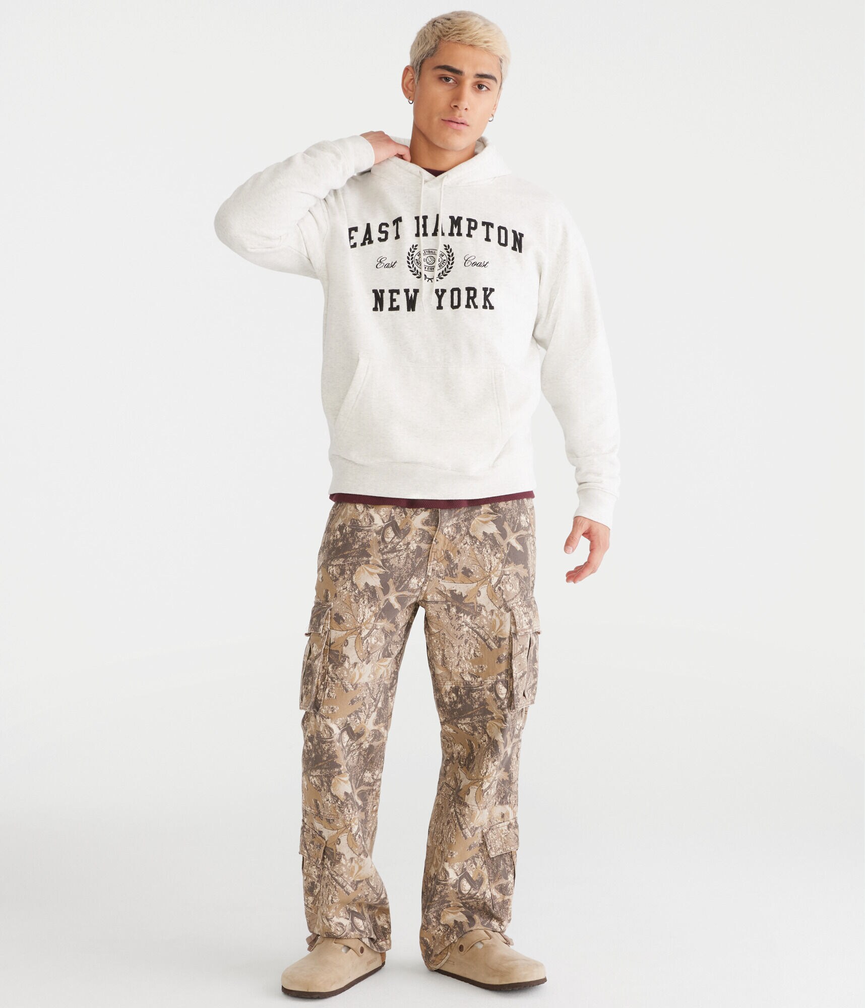 East Hampton New York Pullover Hoodie