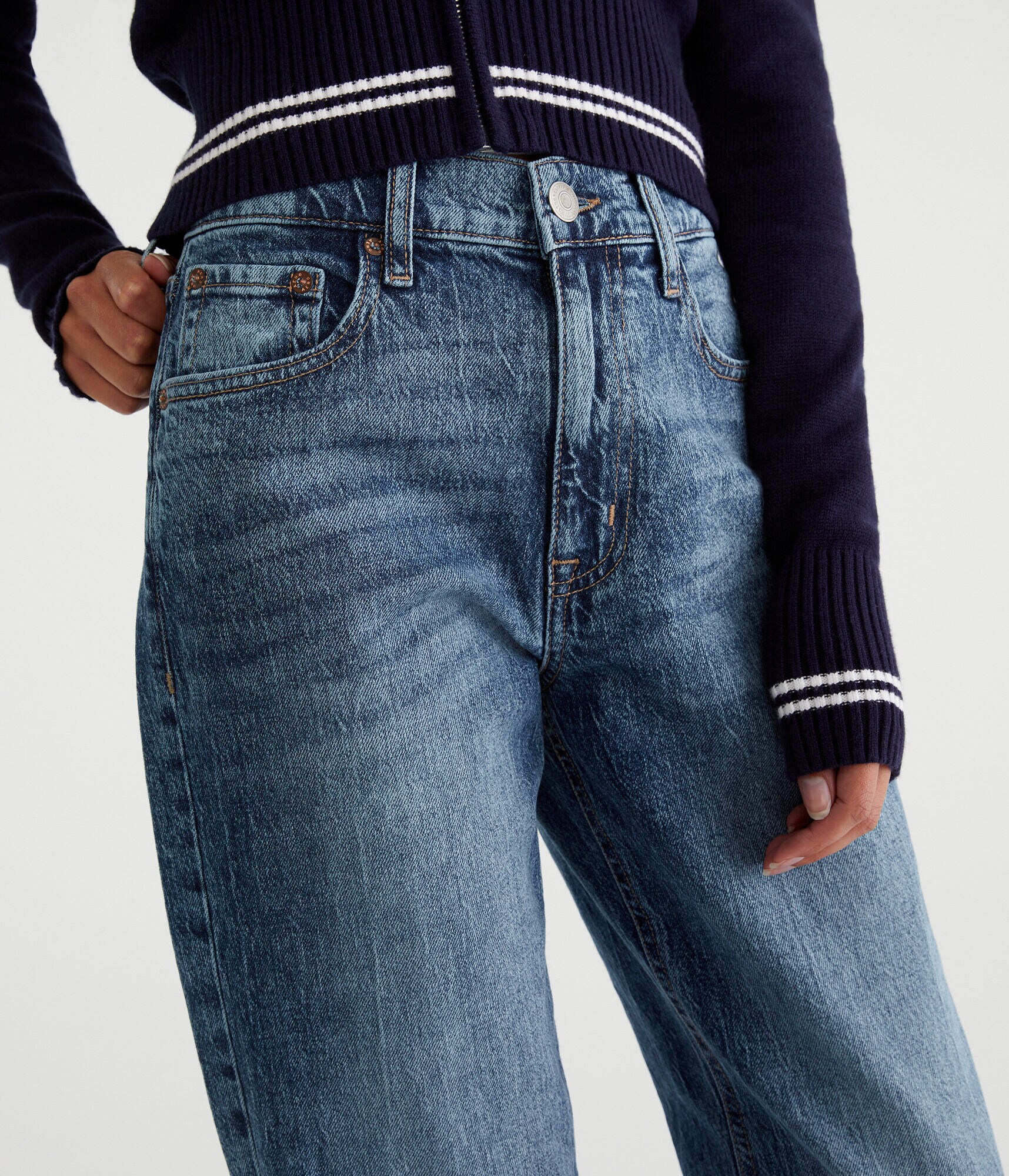 High-Rise Baggy Jean