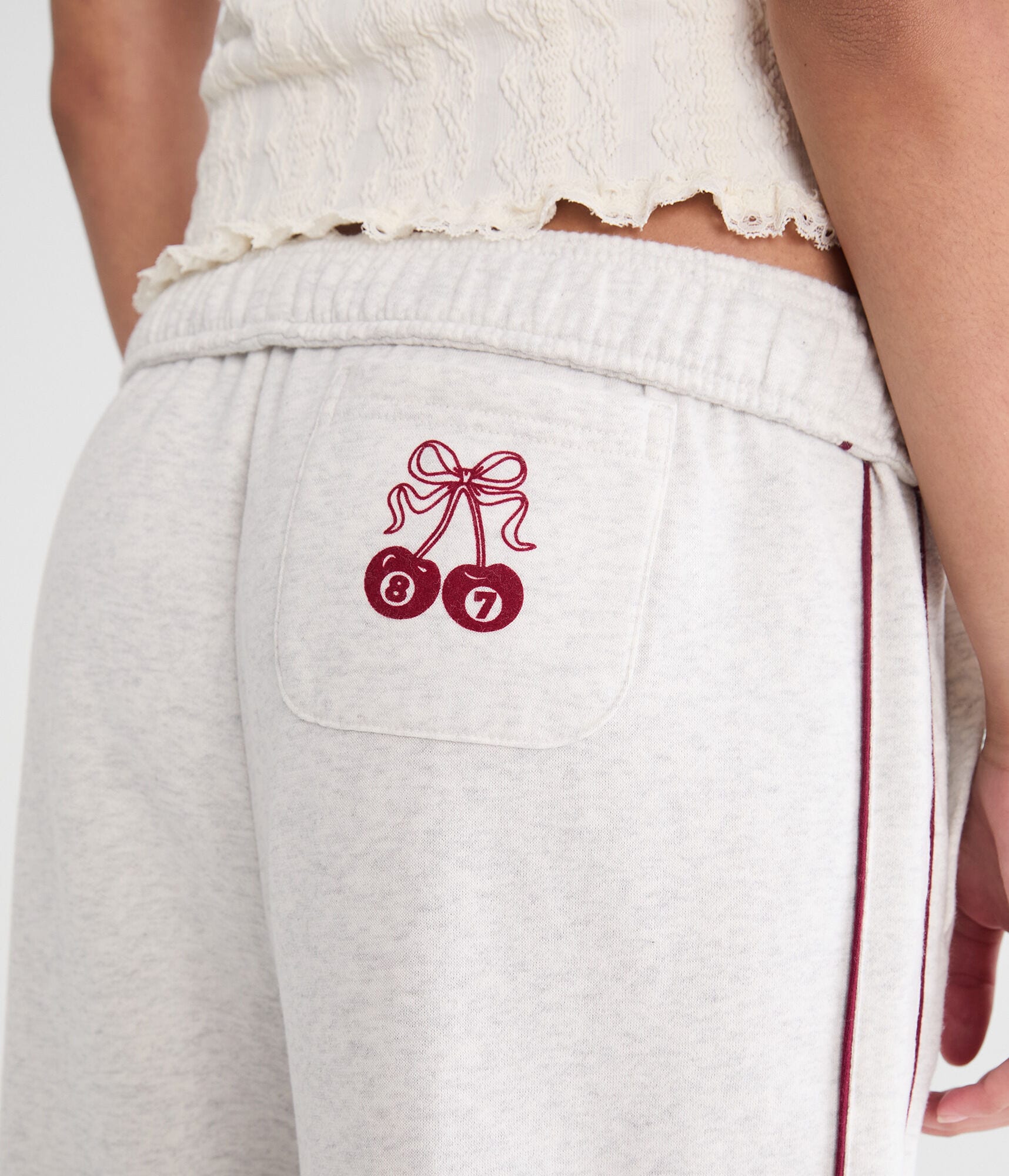 Cherry 87 Straight Leg Sweatpants