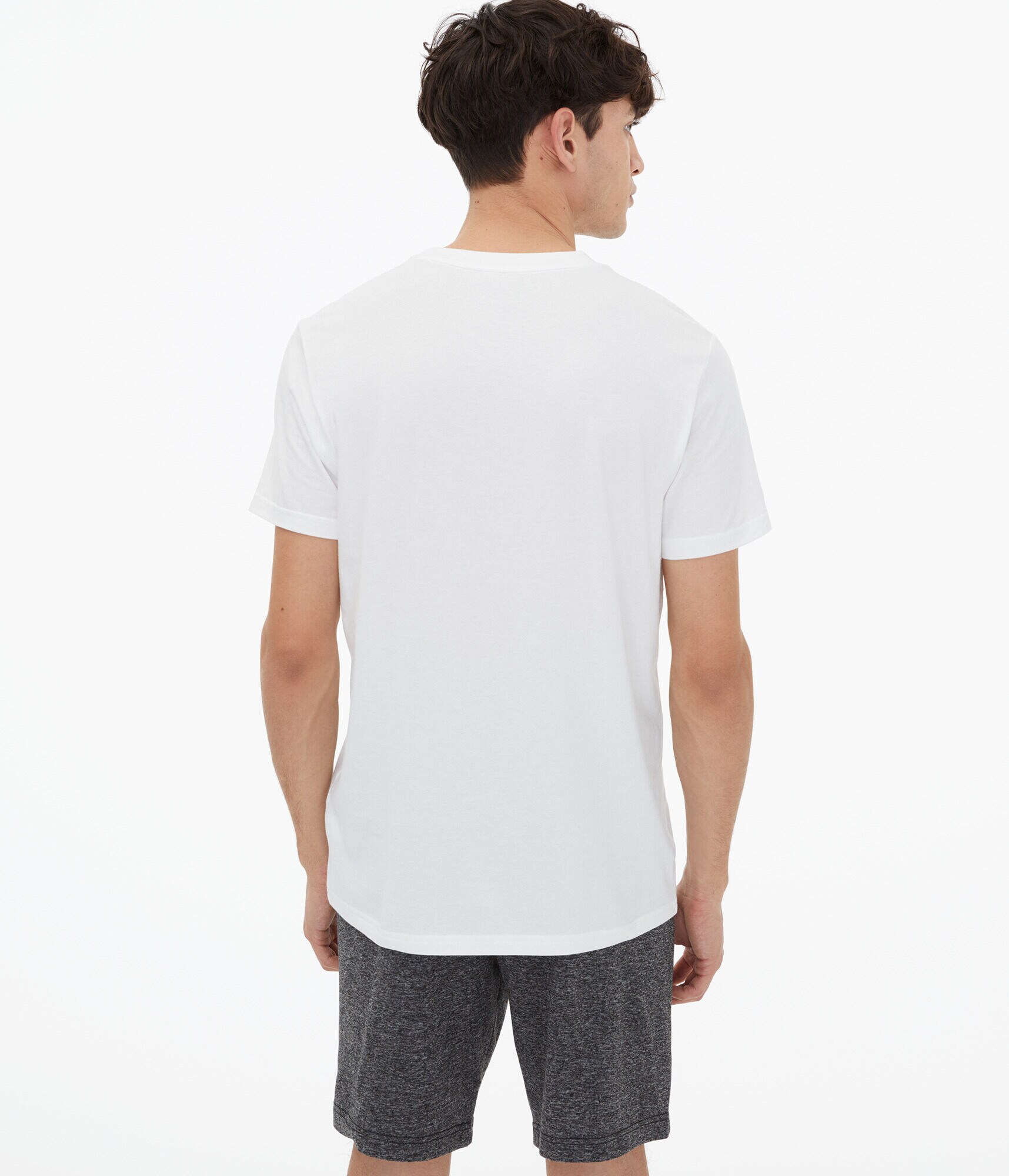 Space-Dye Stretch Crew Tee