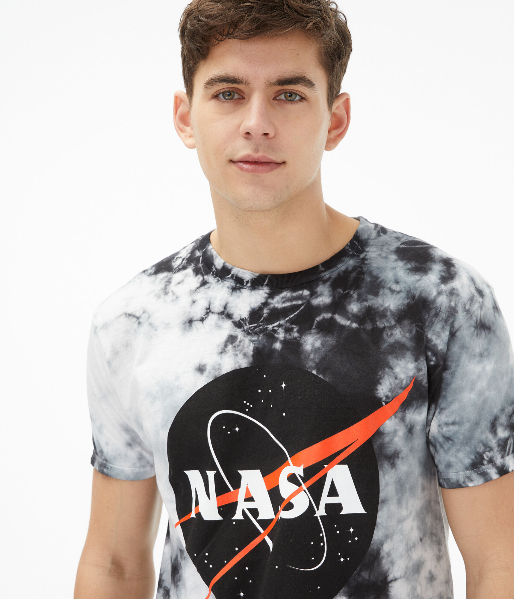 NASA Acid Wash Graphic Tee***