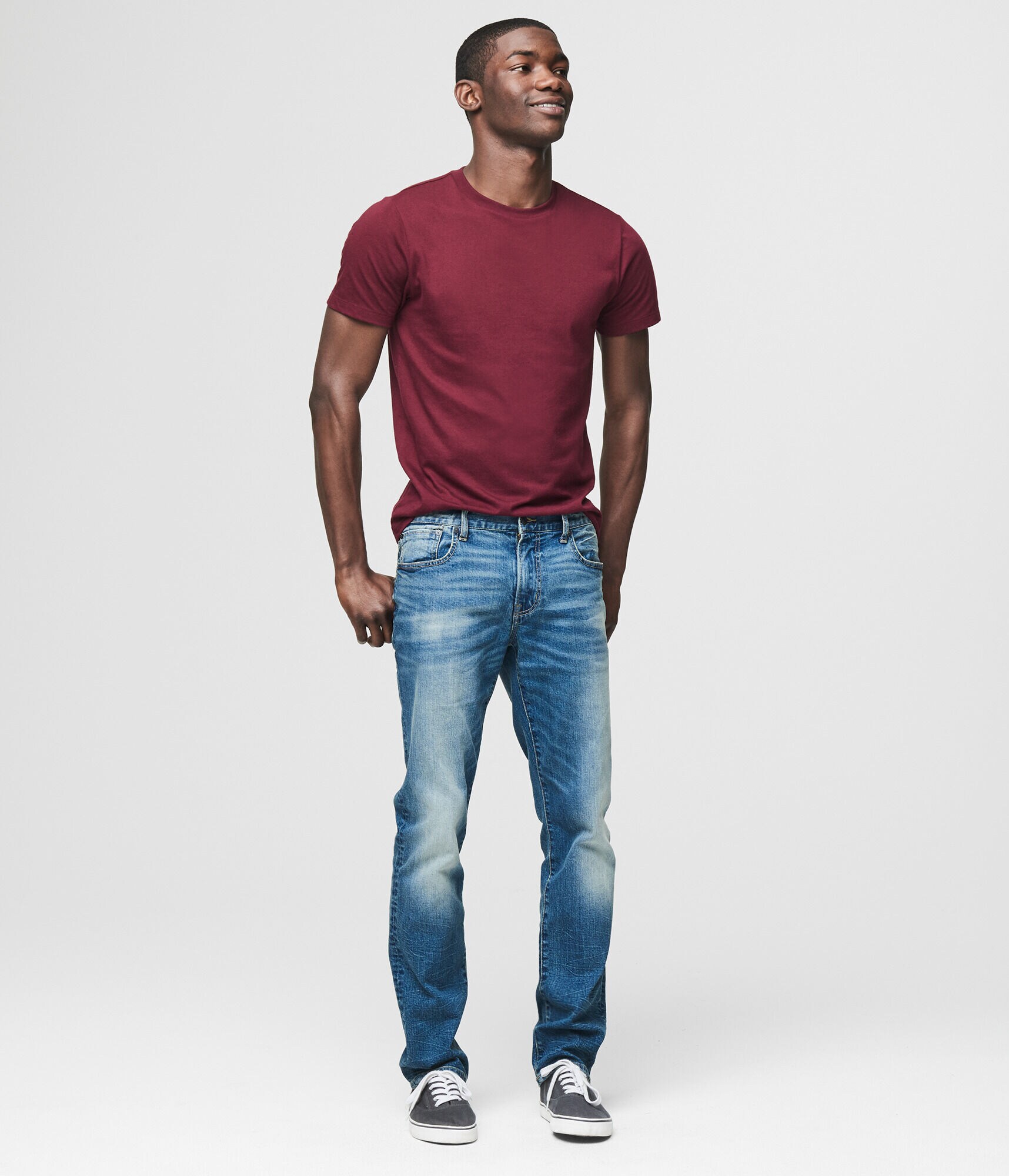 Skinny Vintage Dark Wash Reflex Jean