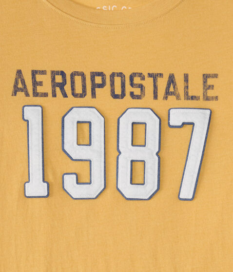 Aeropostale 1987 Appliqué Graphic Tee Aeropostale 1987 Appliqué Graphic Tee