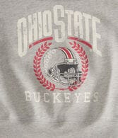 Ohio State Buckeyes Cropped Off-The-Shoulder Sweatshirt