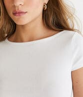 Seriously Soft Boat-Neck Baby Tee