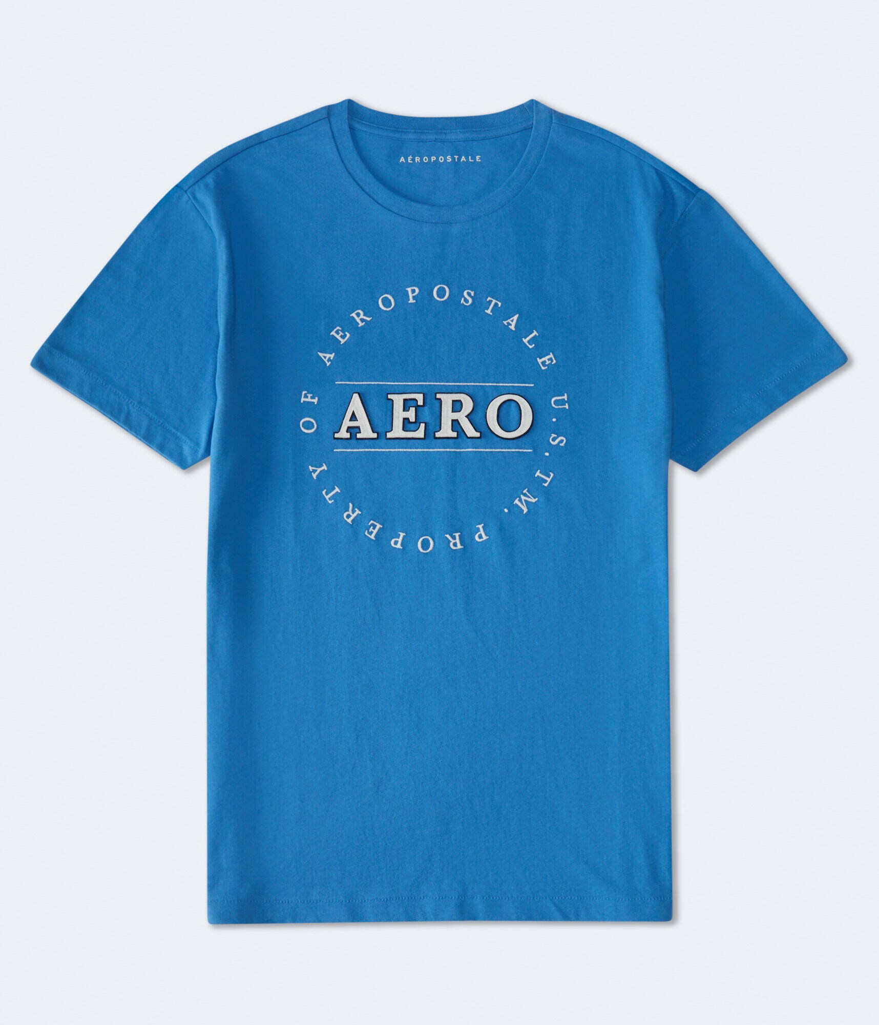Aero Circle Appliqué Graphic Tee