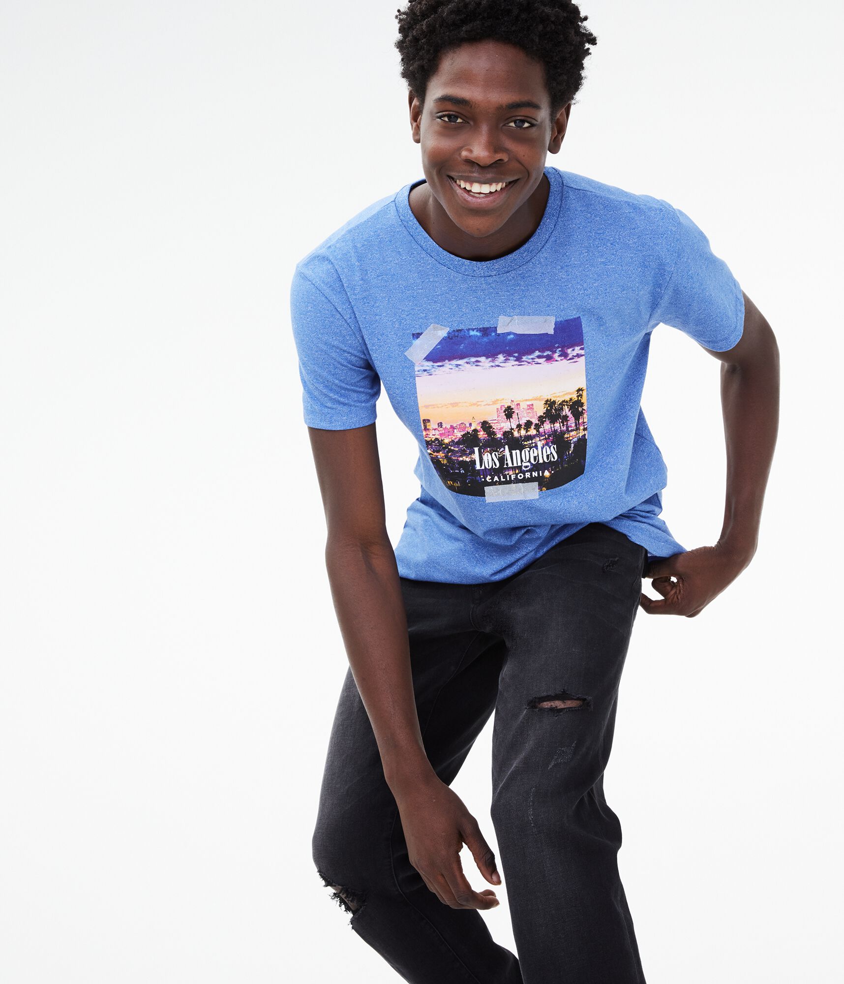 Los Angeles Postcard Graphic Tee