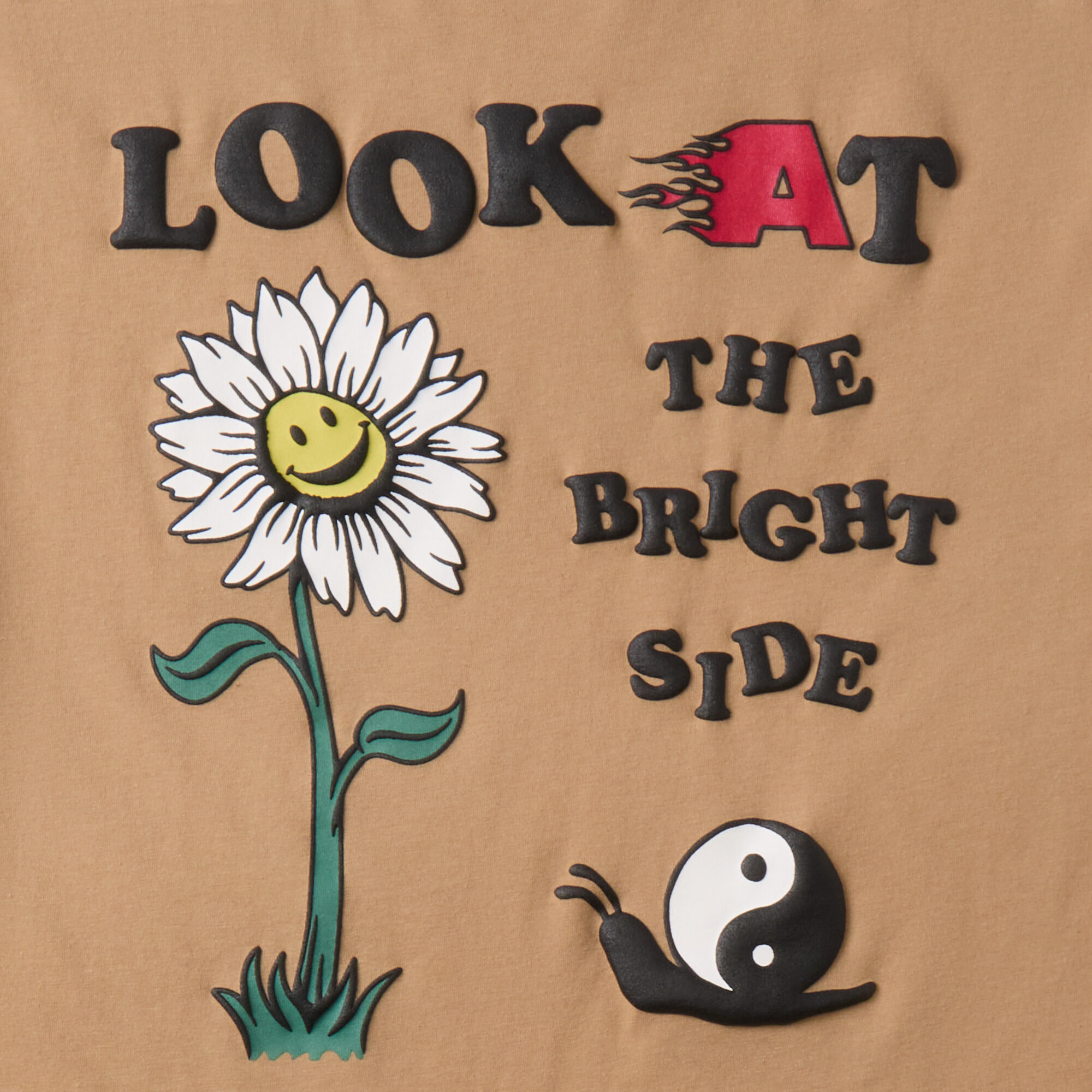 Bright Side Flower Graphic Tee