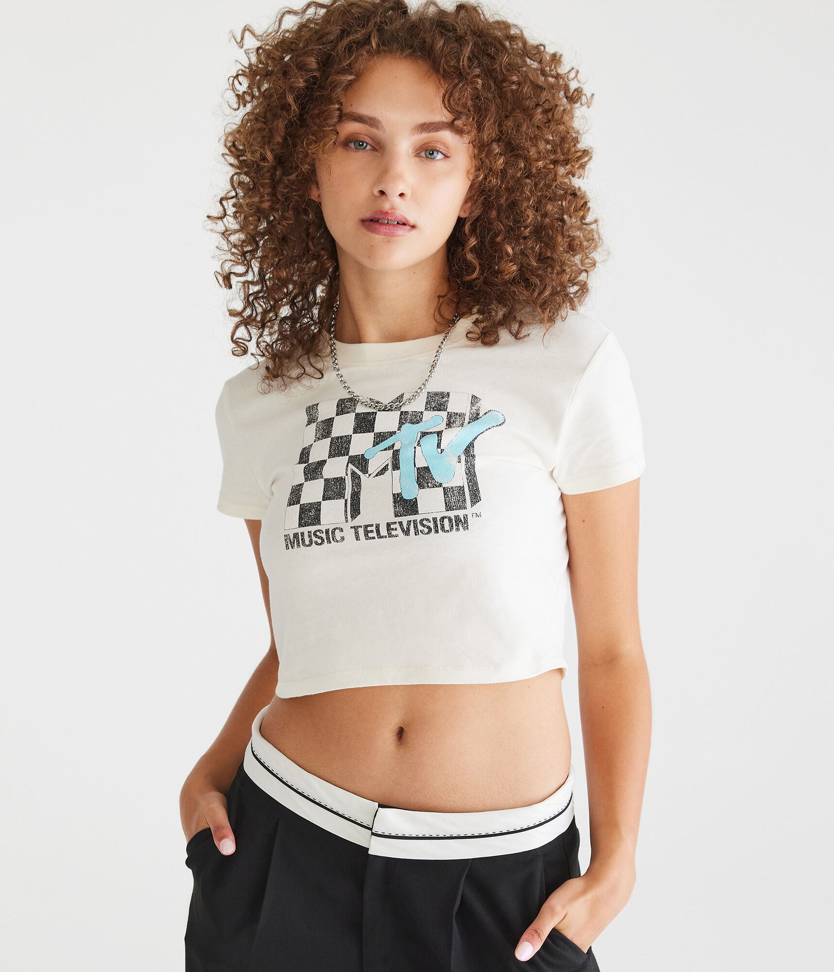 トップス 90 Logo Girl Cropped Tee white yellow Women's Short Sleeve Y2K White Baby Tees E-Girls Cute