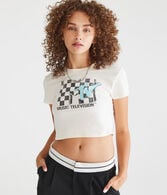 MTV Vintage Cropped Graphic Tee
