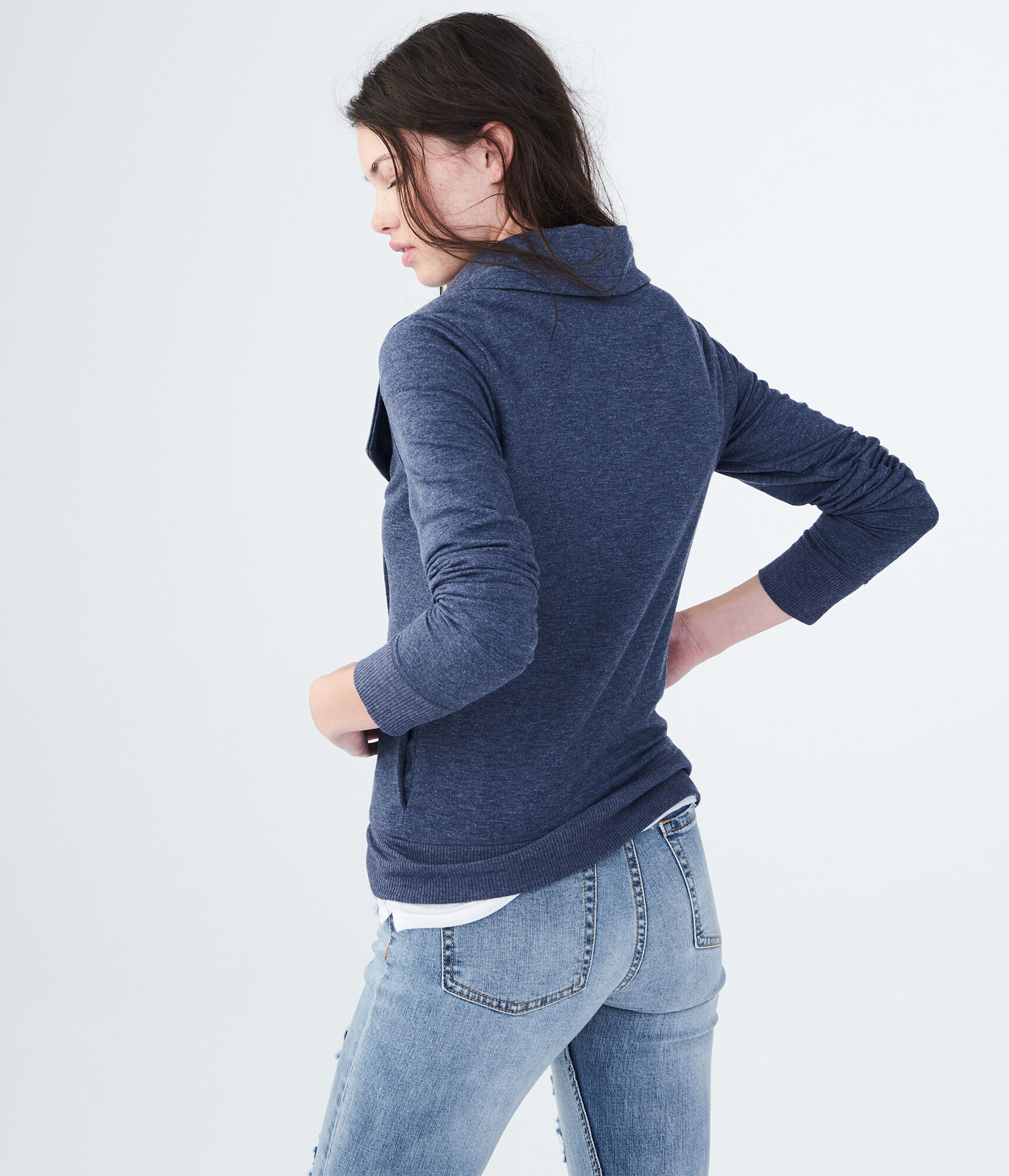 Solid Knit Moto Jacket