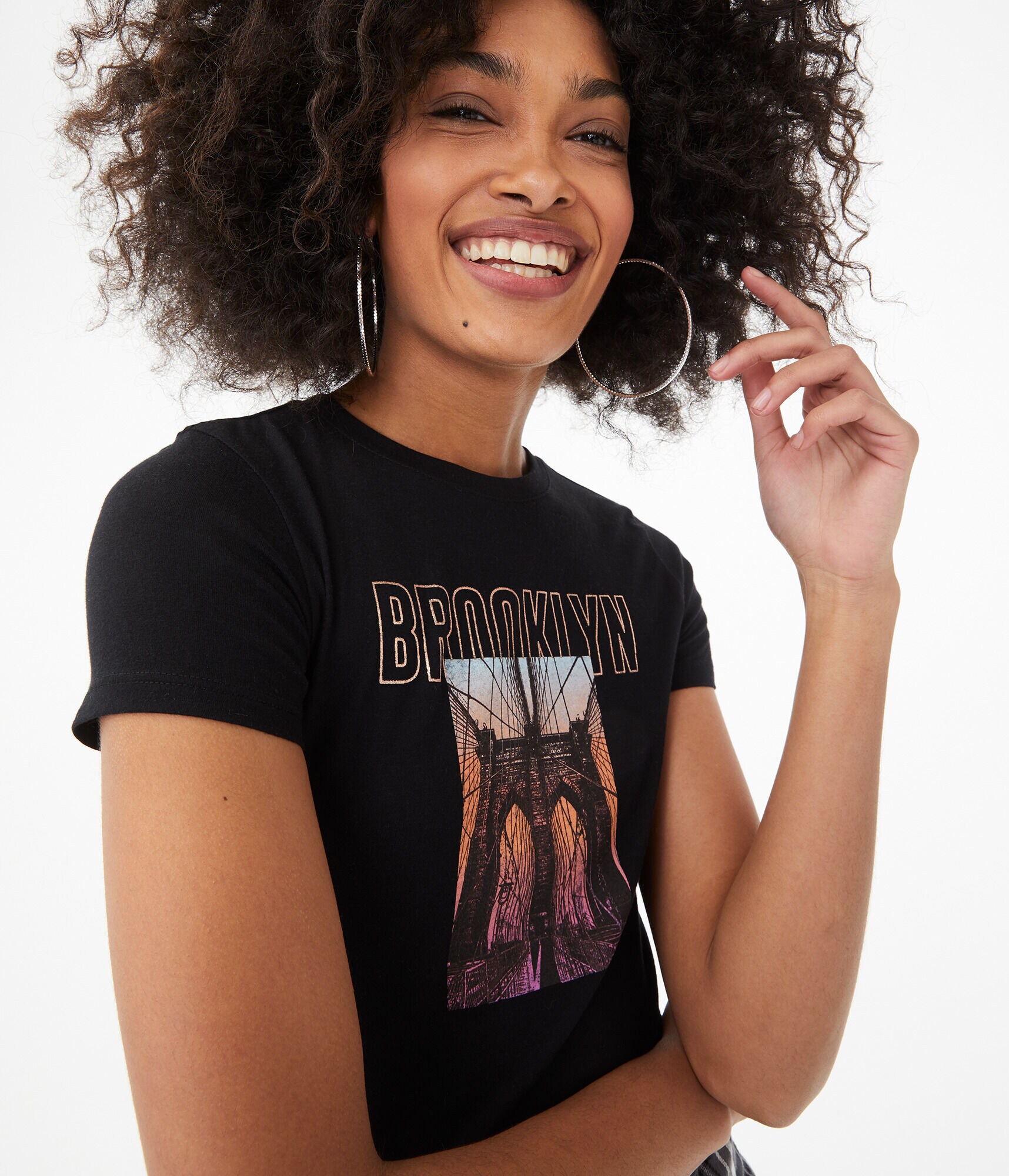 Foil Brooklyn Graphic Tee